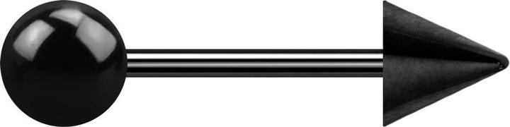Immagine prodotto Star Piercing Micro bilanciere nero con palla e cono (senza ottone, Acciaio chirurgico 316L)