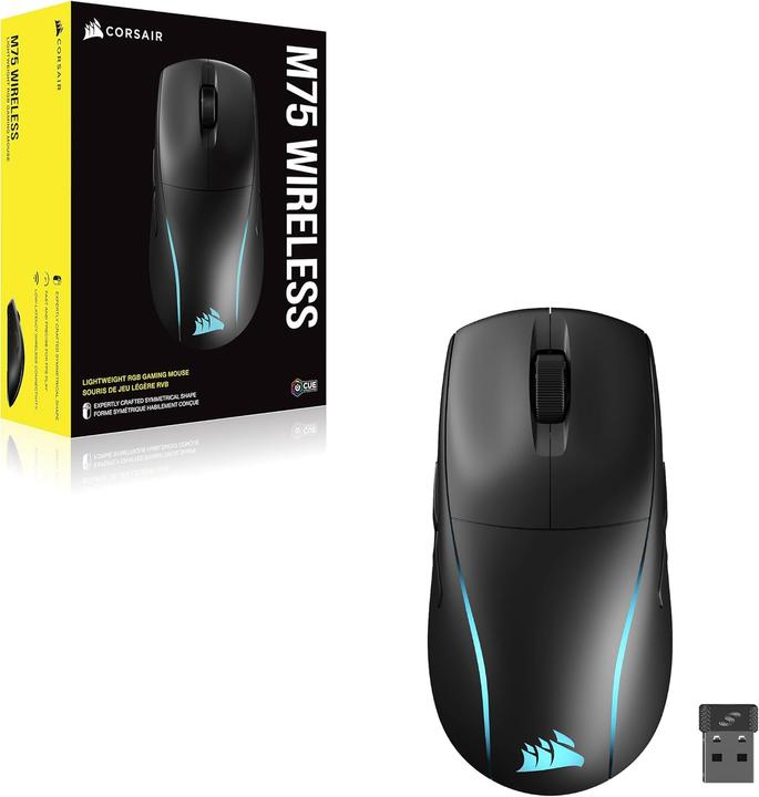 Produktbild Corsair M75 (Kabellos, Kabelgebunden)