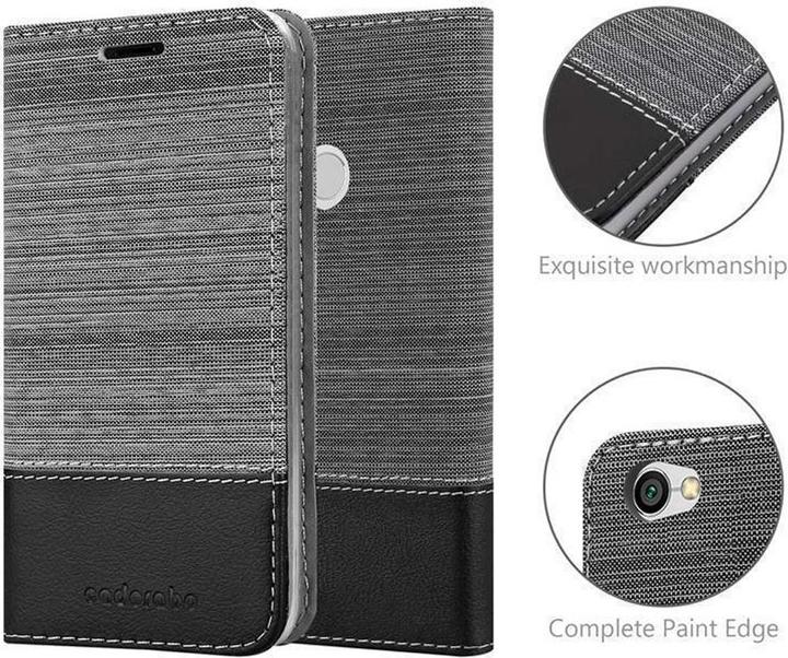 Produktbild Cadorabo Book Jeans Optik Cover (Xiaomi Redmi Note 5A Prime)