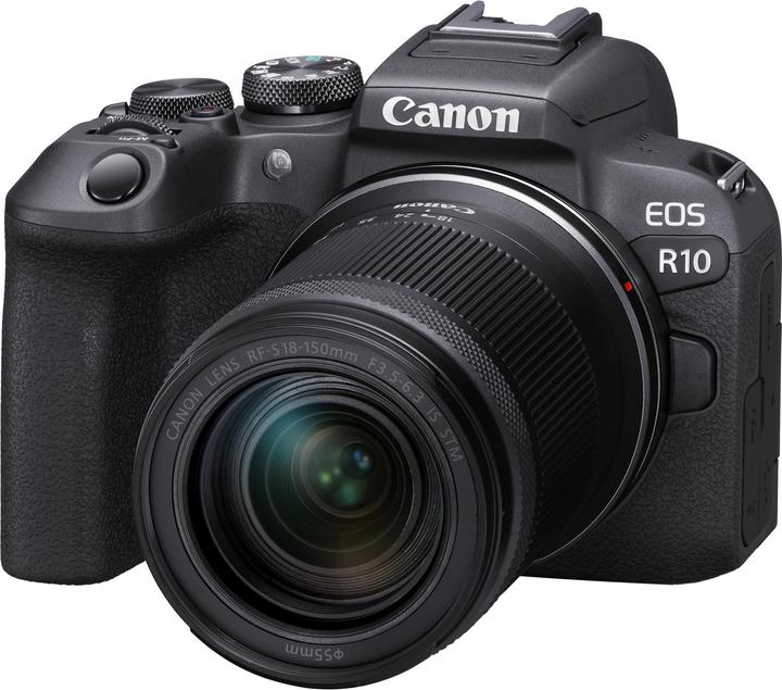 Image du produit Canon Kit EOS R10 avec adaptateur EF-EOS R - EU (18 - 150 mm, 24.20 Mpx, APS-C / DX)