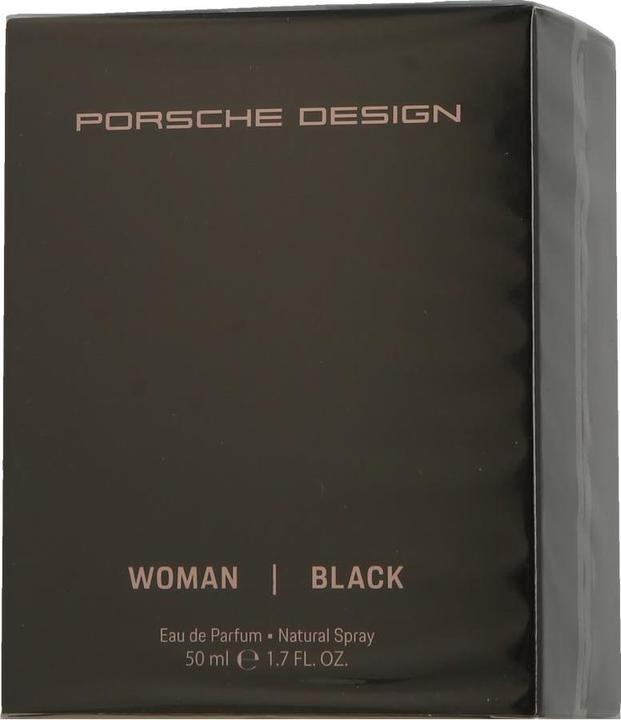 Actual product image Porsche Design e Women Black Eau de Parfum 50 ml (Eau de parfum, 50 ml)