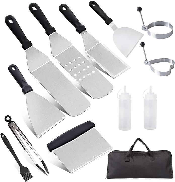 Image du produit Amzmukaup Set de spatules pour gril