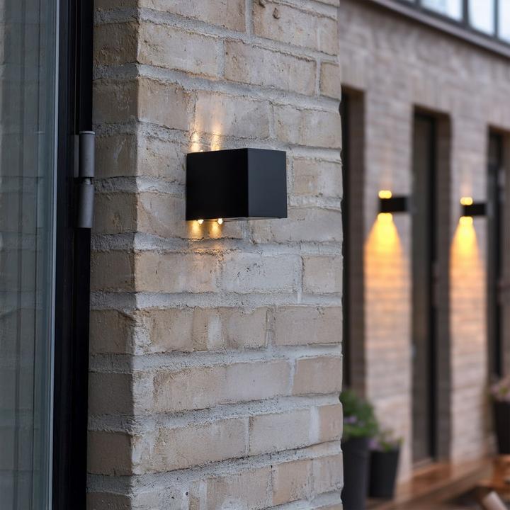 Productafbeelding Homey - Cube Up and Down Solar Lamp - 2 pcs