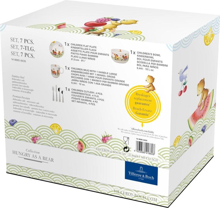 Actual product image Villeroy & Boch Set of 7 EF Hungry as a Bear