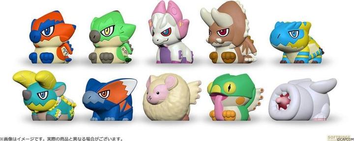 Produktbild Capcom Monster Hunter Figure Builder Sammelfiguren 3 - 5 cm Finger Puppet Monster Hunter Vol. 1 (10)