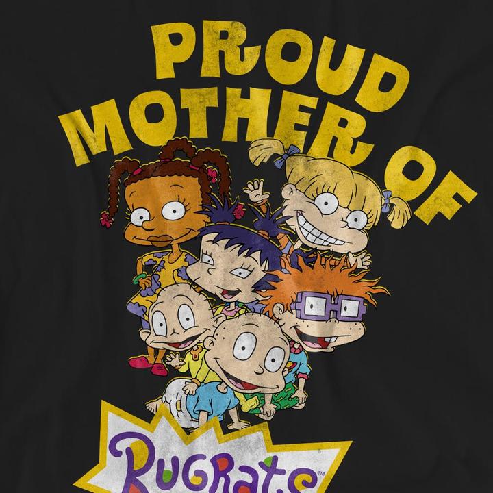 Actual product image Rugrats Unisex Adult Proud Mother Mothers Day T-Shirt (M)