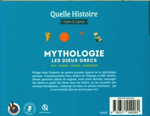 Actual product image Mythologie : les dieux grecs (French, Crété Patricia, Gouazé Julie, 2023)