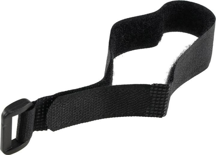Produktbild Chilitec Klettband mit Öse, Breite 20x300mm schwarz, bis 15kg belastbar, 5 Stück (20 mm)
