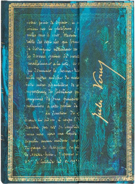 Immagine prodotto Paperblanks Taccuino Verne 13 cm x 18 cm foderato (13 x 18 cm, Righe, Copertina rigida)