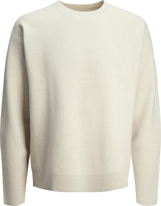 Jack & Jones Einfarbig Strickpullover mit Rundhals Strickpullover mit Rundhals (XXL)