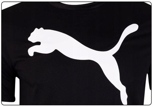 Produktbild Puma Herren Active Big Logo Tee T-Shirt, schwarz, L (L)