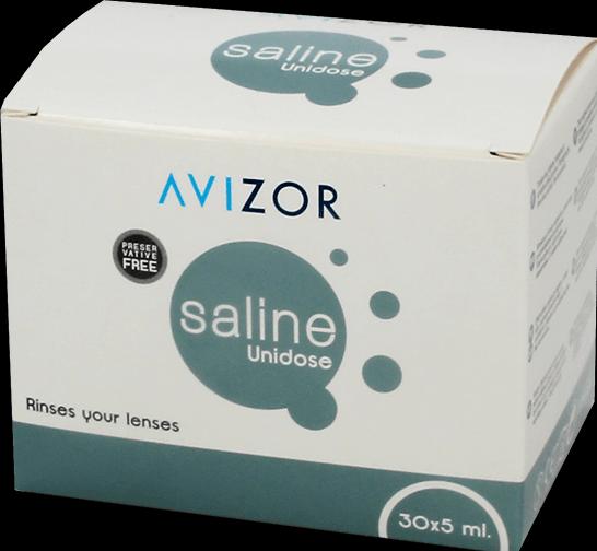 Produktbild Avizor Saline Unidose (Kochsalzlösung Linsenmittel, 150 ml)