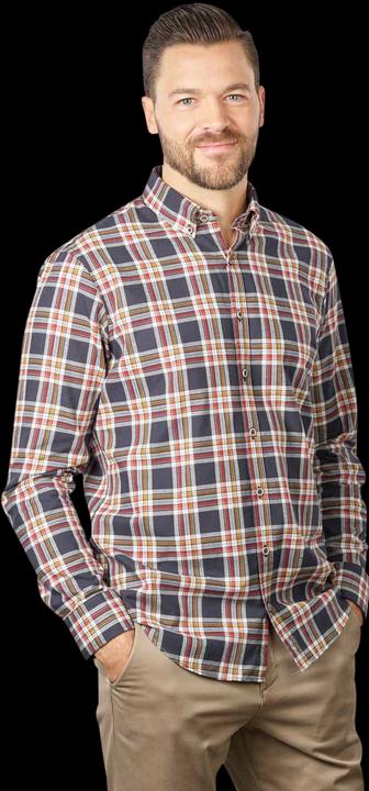 Produktbild BRAX Daniel T-Shirt Long Sleeve Deep Pine (S)