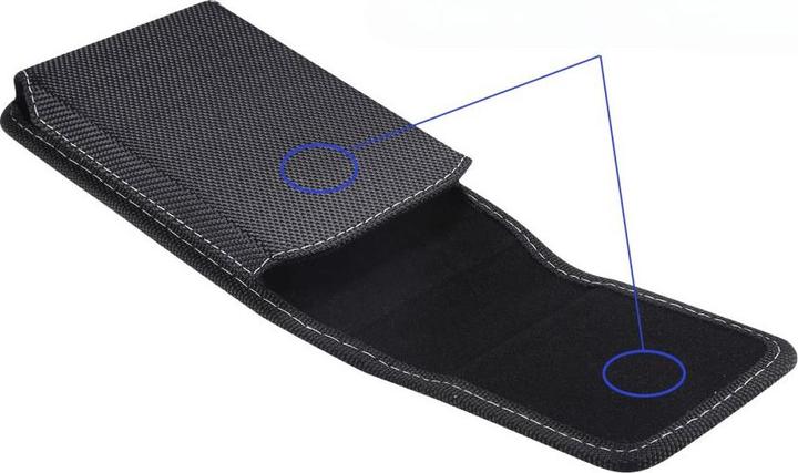 Image du produit Cover-Discount Poche verticale pour ceinture Oxford avec clip 16.2cm / L