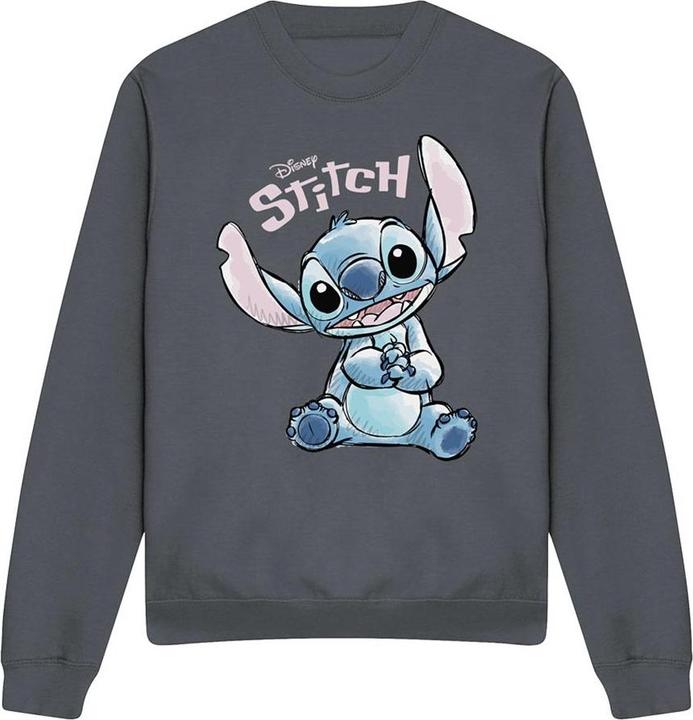 Lilo & Stitch Colour Me Happy Sweatshirt Rundhalsausschnitt