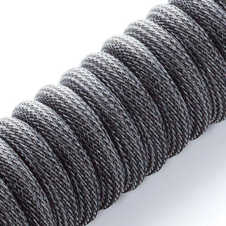 Produktbild CableMod Classic Coiled Keyboard Cable USB-C zu USB Typ A, Rum Raisin (1.50 m, USB 2.0)