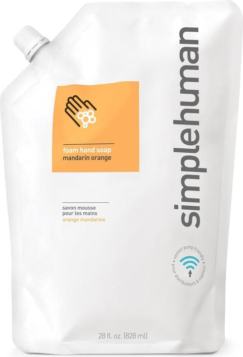 Image du produit Simplehuman Savon moussant Tangerine Orange 828 ml (Savon liquide, 828 ml)