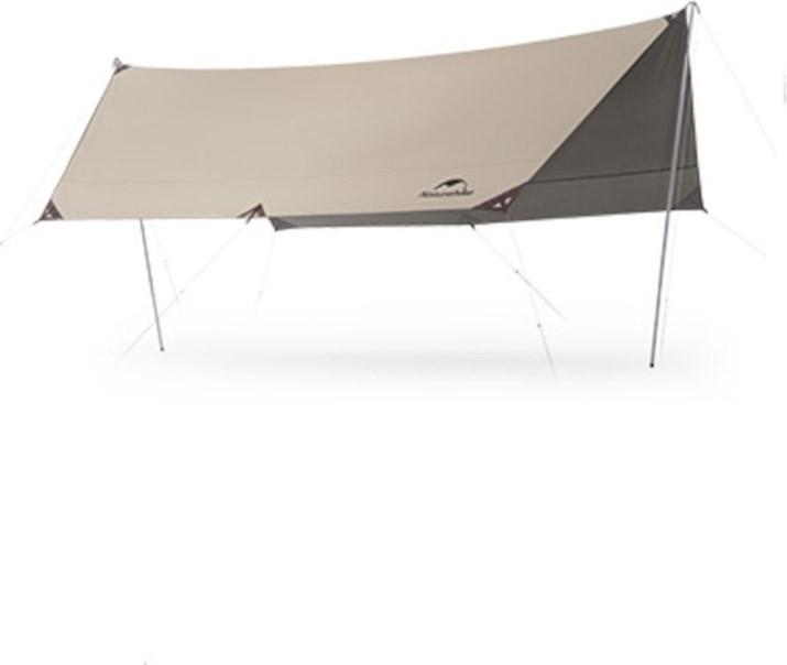 Actual product image Naturehike Tarp sky ti black hexagon c2350ws010-khaki