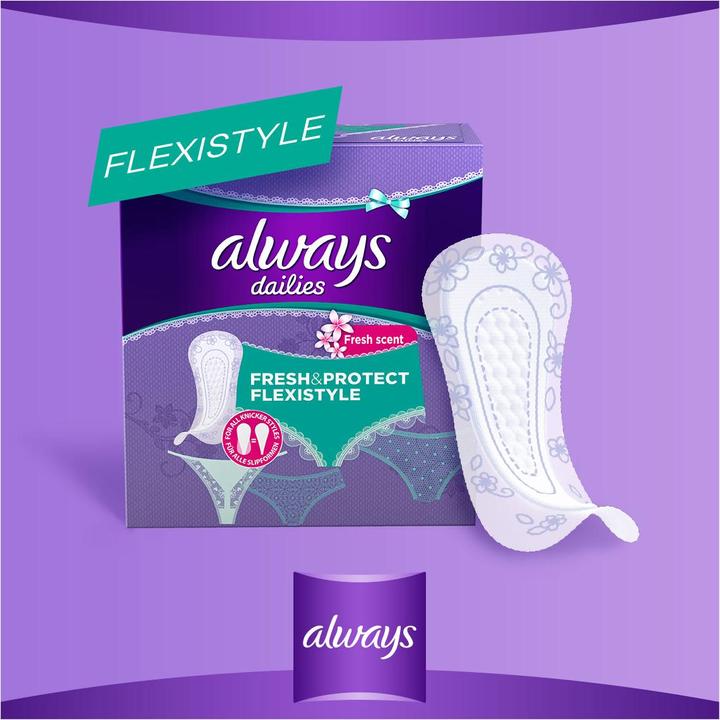 Produktbild Always Dailies Flexistyle (72 x, Slipeinlagen)