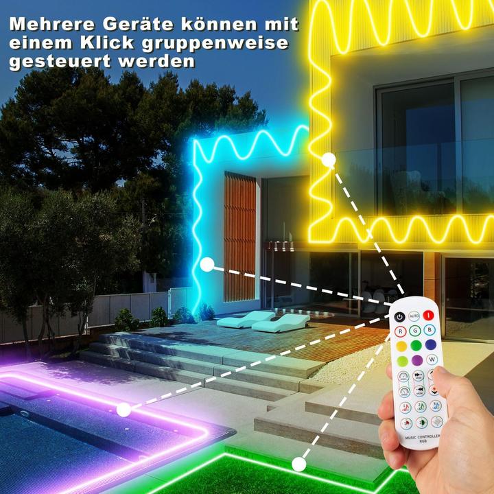 Immagine prodotto LS Neon Strip Set Smart 5m (RGB, 500 cm, Esterno, Interno)