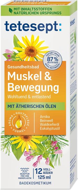 Tetesept Muskel & Bewegung 125 ml (125 ml, Badeöl)