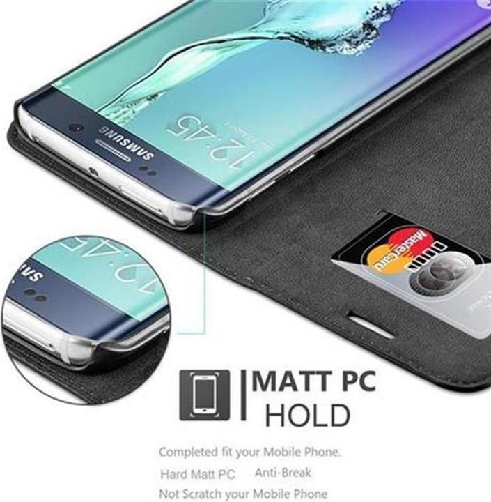 Image du produit Cadorabo Book Couverture magnétique invisible (Samsung Galaxy S6 Edge)