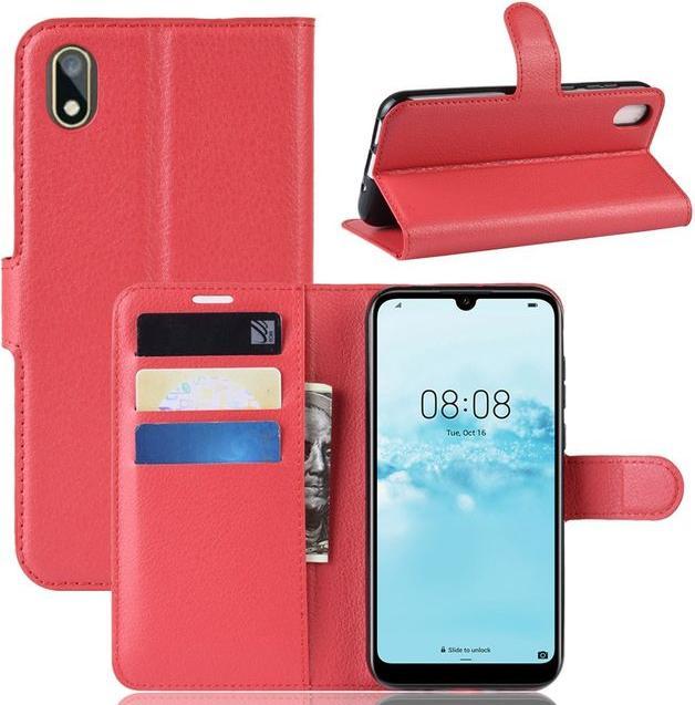 Actual product image MU Classic Litchi Leather Bookcover Series (Huawei Y5 (2019))