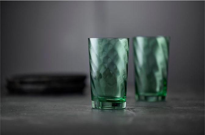 Immagine prodotto Lyngby 40 cl - Vetro - Grøn (4.50 dl, 4 x, Bicchieri da bibita lunghi)