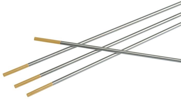 Actual product image Litty Tungsten electrode WL 15 Ø 1.6 mm length 175 mm gold