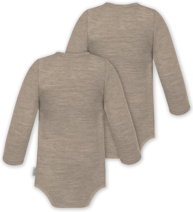 Produktbild Normani 2er Pack Baby Merino Body Langarm „Auckland" - 9369 (86)