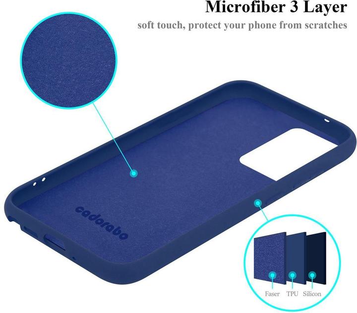 Actual product image Cadorabo TPU Liquid Silicone Case Cover (Samsung Galaxy Note 20+)