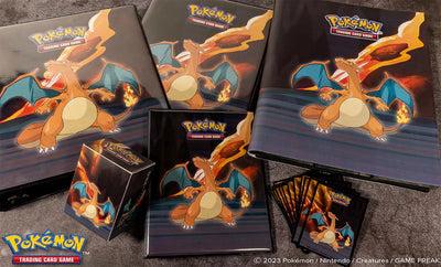 Actual product image Pokémon Album Ultra Pro 9-Pocket Folder Scorching Summit