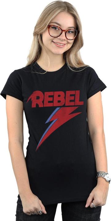 Image du produit David Bowie - T-shirt DISTRESSED REBEL - Femme (S)
