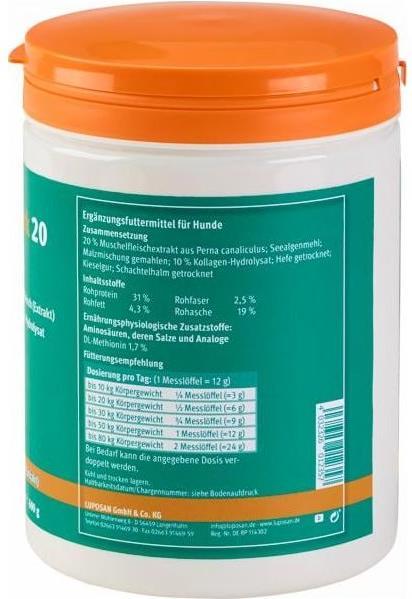 Image du produit Luposan Lupo Articulation 20 poudre (Senior, Adulte, 1 pcs, 600 g)