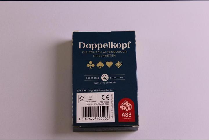 Actual product image ASS Altenburg 10050466-0001 - FSC double-headed linen, French picture in folding box (German)