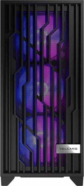 Actual product image Modecom Volcano Perun Apex ARGB czarna (mATX, ATX, ITX, E-ATX)