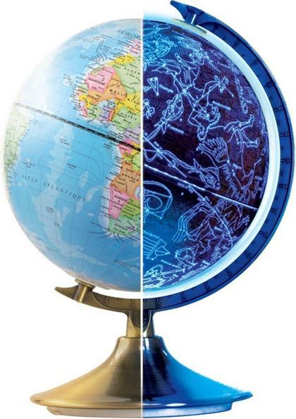 Actual product image Buki Globe Jour Et Nuit (Fr)