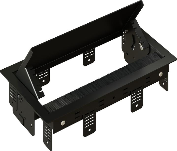 IB Connect BOX Einbaurahmen schwarz S 3-fach