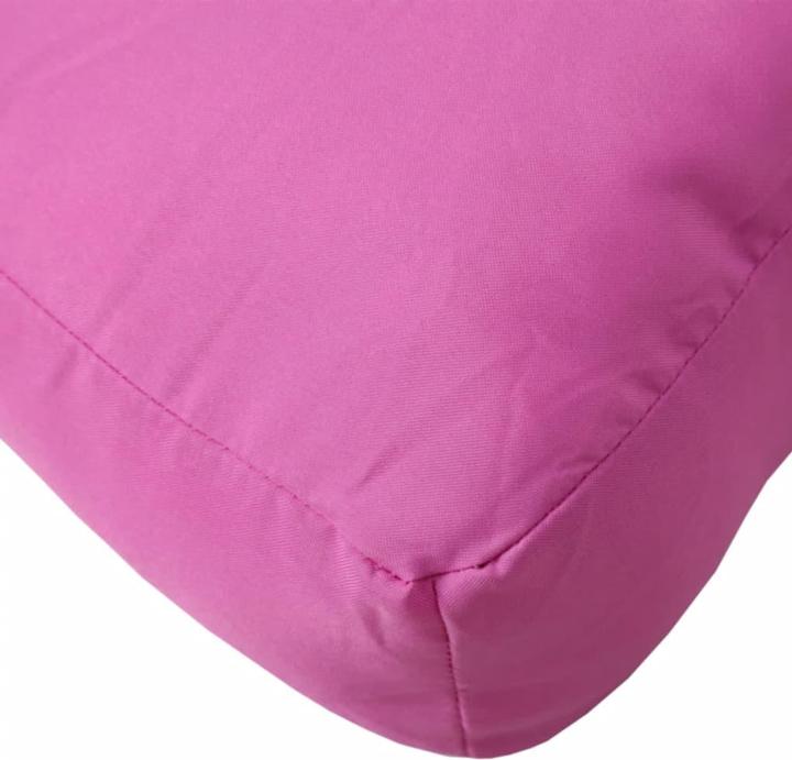 Actual product image Diverse Hardware Palettenkissen Rosa 60x61,5x10 cm Oxford-Gewebe (60 x 10 x 61.5 cm)