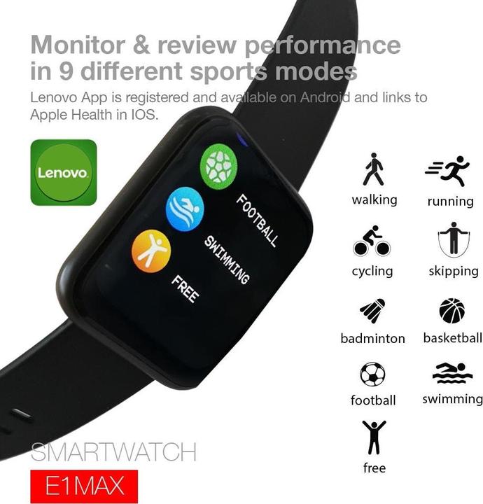 Produktbild Lenovo E1 Max (43 mm)