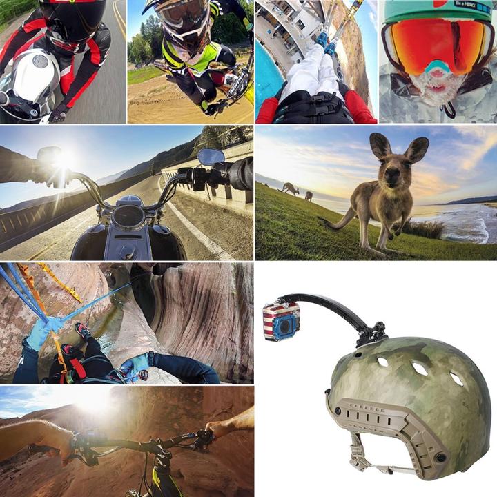 Produktbild Puluz Helm Halterung mit Schnellverschluss (GoPro Hero 10, GoPro Hero 11, GoPro Hero 12, GoPro Hero 9)