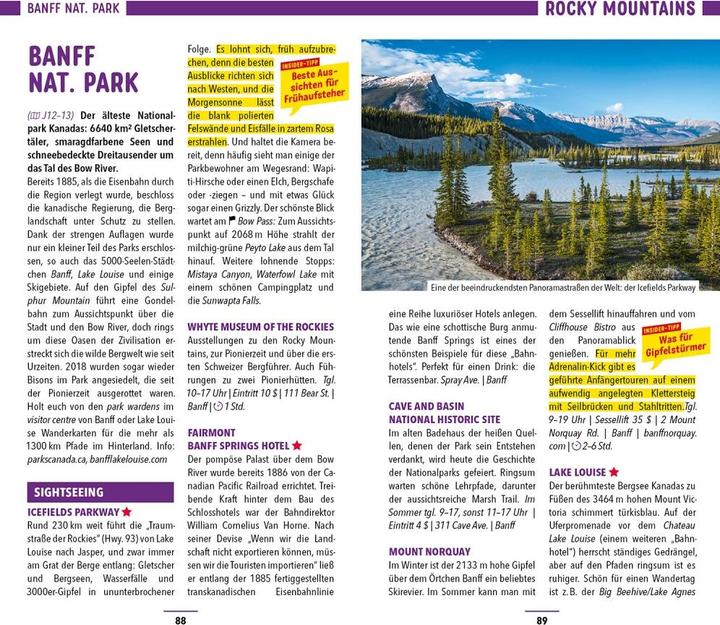 Immagine prodotto Reiseführer Kanada West, Rocky Mountains, Vancouver (Tedesco, Carlo Teuschl, 2020)