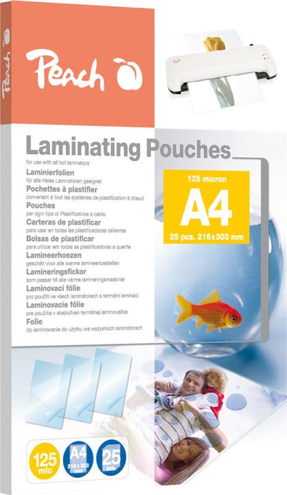 Produktbild Peach Ppr525-02 (A4, 25 Stück, 125 µm)