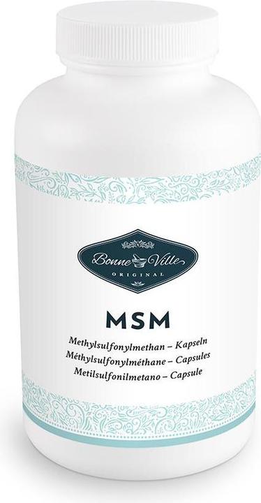 Immagine prodotto Bonneville Capsula MSM 1000 mg (180 Pezzo/i, Pillole, 243 g)