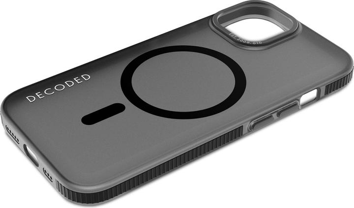 Productafbeelding Decoded Gerecycled plastic achterkant iPhone 15 Zwart (Apple iPhone 15)