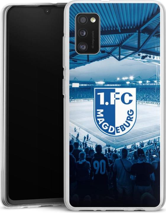 Produktbild DeinDesign Silikon Hülle für Samsung Galaxy A41 Handyhülle Case Smartphone Schutzhülle Stadion 1. FC (Samsung Galaxy A41)