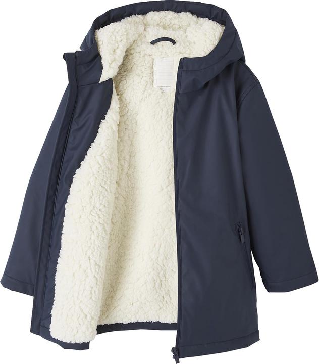 Produktbild Vertbaudet Jungen Regenjacke mit Kapuze & Teddyfleece-Futter (140)