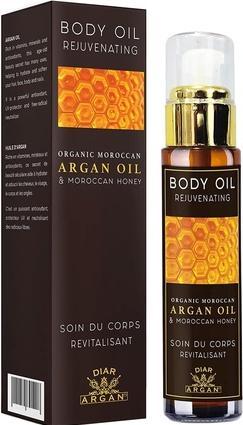 Immagine prodotto Diar Argan Olio corpo ringiovanente di Argan puro con miele 50ml (Olio corpo, 50 ml)