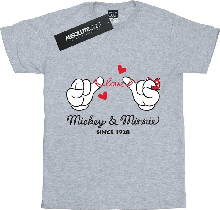 Image du produit Disney - T-shirt MICKEY MOUSE LOVE HANDS - Femme (S)