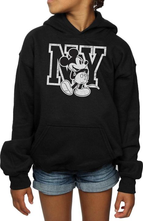 Image du produit Disney - Sweat à capuche MICKEY MOUSE NY KICKING - Fille (152, 158)